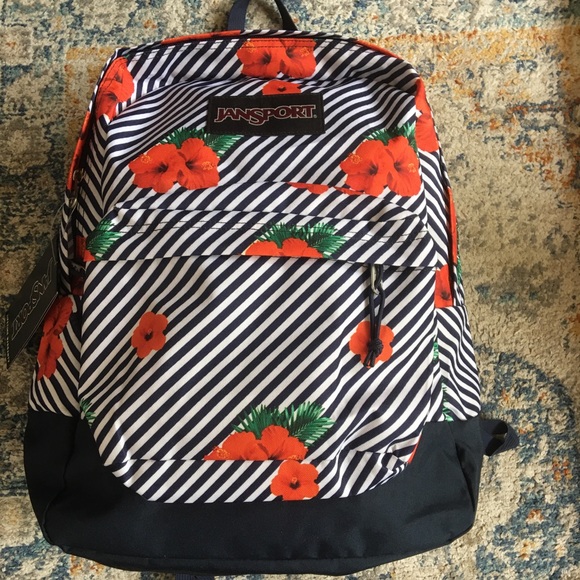 jansport hibiscus backpack